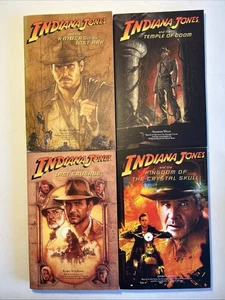 Indiana Jones 4-Book Box Set – Raiders, Temple, Last Crusade, Crystal Skull PBs - Picture 1 of 8
