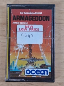Commodore 64 Game Armageddon UK Pal Rare 1980s Brand New Factory Shrink Wrapped - Picture 1 of 6