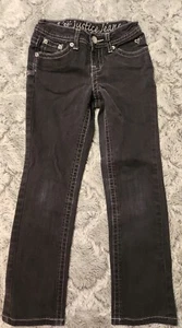 Girls Justice Jeans Size 7R C33 - Picture 1 of 8