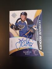 T.J. Oshie Ultimate Collection Rookie Auto /399 SP RC 2008-09 Capitals Blues