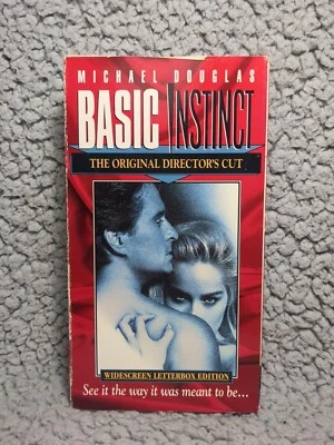 Basic Instinct (VHS, 1994, Widescreen Original Directors Cut) - Image 1 of 4