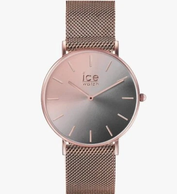 Ice Sunset Smoky Eye Rose Gold Stainless Steel Strap Watch – Ice Watch 016024 - Image 1 of 4