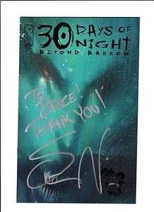 30 DAYS OF NIGHT: BEYOND BARROW  #1  [2007 NM-]  RETAILER SUMMIT VARIANT! SIGNED - Picture 1 of 2
