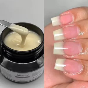 Nuevo gel natural para uñas 50 ml extensión gel para uñas construcción autonivelante 50 g - Imagen 1 de 17