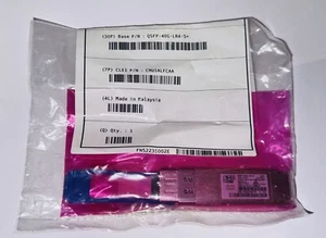CISCO QSFP-40G-LR4-S  -  40GBASE-LR4  -  LC - Picture 1 of 1