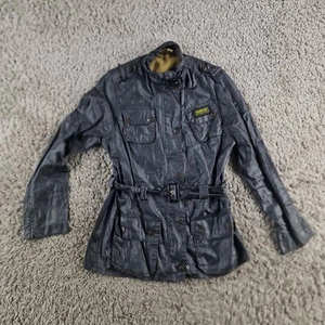 Barbour Jacke Damen 14 Wax Country Beacon schwarz L2037 Duralinen - Bild 1 von 15