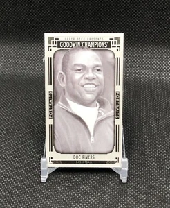 2015 Goodwin Champions Doc Rivers /15 LEATHER MINI RED “MAGICIAN BACK” SSP #130 - Picture 1 of 19