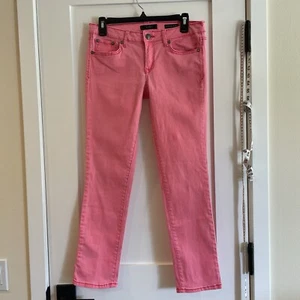 Jessica Simpson Forever Low Rise Womens Skinny Jeans Stretch Pink 30 Straight - Picture 1 of 14
