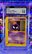 Gastly Non-Holo 109/165 CGC 10 Expedition Base Set Graded Pokemon Card