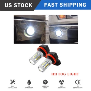 H11 100W High Power LED Fog Light Car Driving Bulbs DRL Car Parts Accessoires - Picture 1 of 10