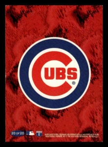 1996 Fleer Chicago Cubs #20 Checklist - Picture 1 of 2