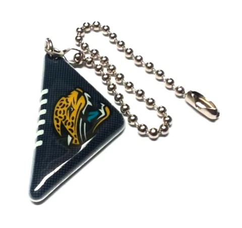 JACKSONVILLE JAGUARS LIGHT PULL NFL SOFT PADDED BALL TWO SIDE 6" CHAIN CONNECTOR Cover