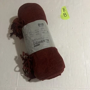 Ikea Felicia Throw Blanket Red 130 X 170 cm New - Picture 1 of 7