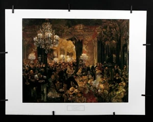 Adolph von Menzel - Das Ballessen - 1991 - Nationalgalerie Berlin - Offset   - Bild 1 von 8