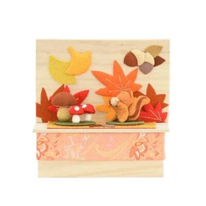 Crepe Decorations Seasonal Decorations Crepe Seasonal Shitsurai Box November JP - Picture 1 of 4