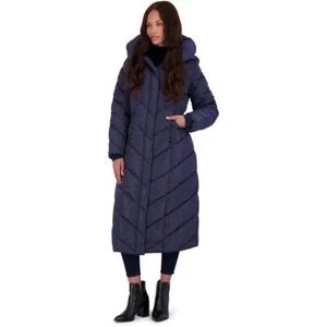 Steve Madden Women's Long Maxi Winter Puffer Coat - Picture 1 of 45