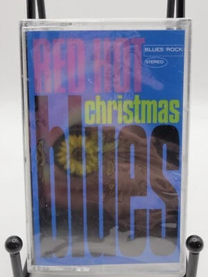 RED HOT CHRISTMAS BLUES BY MARK BALDWIN ON CASSETTE -SEALED  - Image 1 of 4