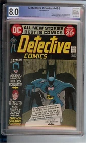 Detective Comics #426 PGX 8.0. "MICHAEL KALUTA CLASSIC COVER. 1972" - Picture 1 of 2