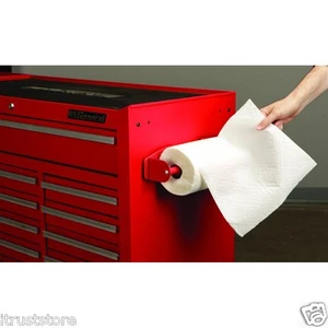 Soporte para toallas de papel magnético acero cocina taller montaje en refrigerador - Imagen 1 de 3