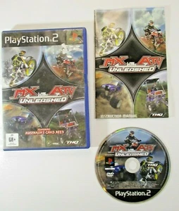 PS2 Game MX vs ATV Unleashed G8+ PAL THQ 2005 Manuals Complete Tested. - Picture 1 of 5