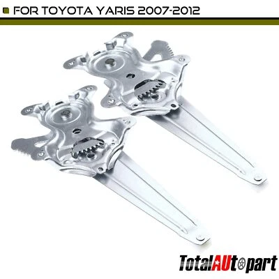 2x Regulador de ventana eléctrico trasero izquierdo y derecho para Toyota Yaris 2007-2012 sedán Foto 1 de 4