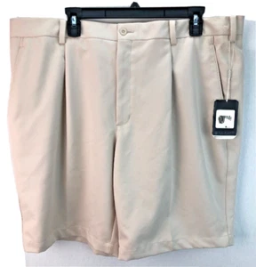 NEW NIKE GOLF FIT DRY GOLF TENNIS SHORTS MENS SIZE 40 STONE NWT - Picture 1 of 6
