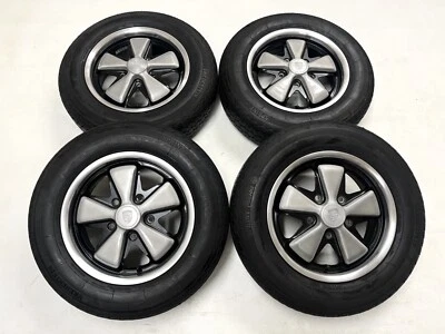 ORIGINAL 15 PORSCHE 911 901 FUCHS Felgen Wheels 5,5 + 15 HEART 90136101204 - Bild 1 von 4