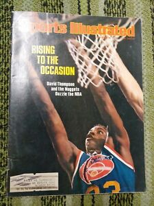Vintage Sports Illustrated November 15 1976 David Thompson Denver Nuggets 🏀 NBA