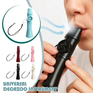 Kazoo Mundflöte Einfach zu spielendes Musikinstrument für Anfänge Geschenk Q2P2 - Bild 1 von 22