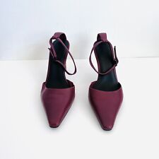 Wittner Burgundy Leather Stilettos