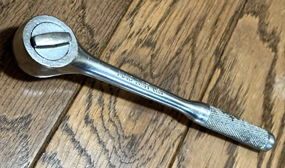 🇺🇸 MAC Tools 3/8" Drive Ratchet Wrench 8" Long Handle Knurled Grip Round Fine - Image 1 of 4