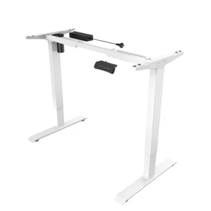 Schreibtisch Büro Jet-Line höhenverstellbar Tisch weiß Memory Ergonomisch Neu - Bild 1 von 9