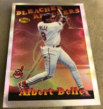 1997 Topps Season’s Best Bleacher Reachers Albert Belle #SB9 Indians High Grade