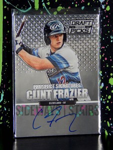 2013 CLINT FRAZIER PRIZM DRAFT PICKS autograph card auto rc prospect signatures