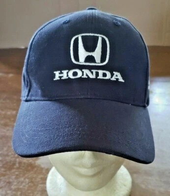 КОЛЛЕДЖ HILLS HONDA ЧЕРНЫЙ БЕЙСБОЛЬНАЯ ШЛЯПА/КЕПКА РЕГУЛИРУЕМЫЙ СЛАЙДБЕК ОДИН РАЗМЕР  - Изображение 1 из 4