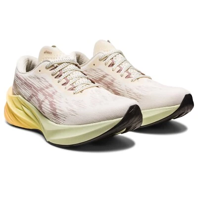 ASICS Women's NOVABLAST 3 Running Shoes, Cream/Fawn