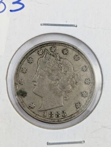 1883 Liberty Nickel - No Cents - VF - Picture 1 of 2