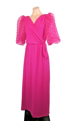 De colección Miss Elliette 12 Rosa Vestido Desfile Boda AUDAZ Manga Piña FORMAL Baile de graduación Foto 1 de 4