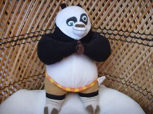 Nanco Kung Fu Panda New Plush 12" Dreamworks stuffed animal 2008 Vintage NWOT