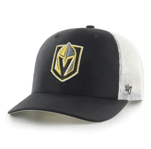 Vegas Golden Knights '47 Brand Black Trucker Adjustable Hat - Picture 1 of 2