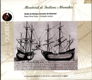 Montréal et Indiens Abenakis CHRISTOPHER JACKSON Musique Ancienne Montréal [CD] - Picture 1 of 3