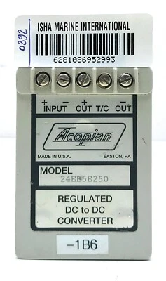 Acopian 24EBE250 Regulated DC To DC Converter 0392 - Image 1 of 4