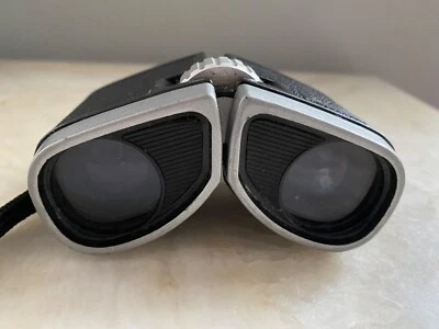 Vintage Nippon Kogaku Nikon Sports Glass 3x Compact Binoculars Case Cloth - Image 1 of 4