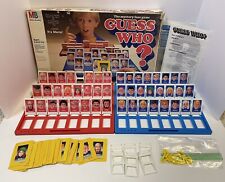 Guess Who Board Game 1987 Milton Bradley Complete Who Is it Game *1 Card Missing
