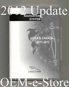 2007-2013 Jaguar XK XKR Coupe Convertible GPS Navigation DVD West US CAN Map OEM - Picture 1 of 3