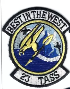 PATCH USAF 23. TAKTISCHE LUFTUNTERSTÜTZUNG SQ TASS PG88 - Bild 1 von 1