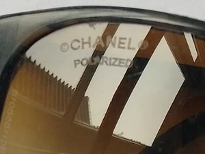 CHANEL POLARIZED CH 5278 c.1456/S9 55mm Patterned Frames Sunglasses Italy - Picture 1 of 11