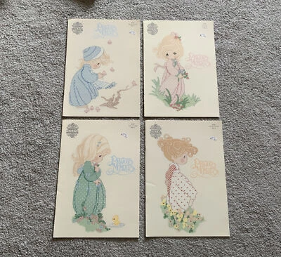 Precious Moments Counted Cross Stitch Pattern Book Lot of 4 Four Seasons PM11-14 - Image 1 of 4