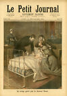 "LE PETIT JOURNAL N°201 du 24/9/1894" CROUP GUÉRI PAR LE Dr ROUX  / MORT DE BARA