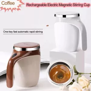 Becher Auto Selbstrührend Magnetisch Edelstahl Kaffee Milch Tee Tasse Smart Mixing - Bild 1 von 9